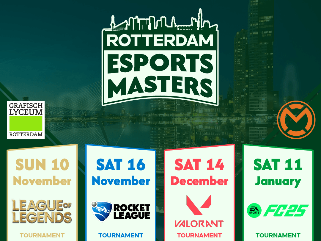 Rotterdam Esports Masters: De Toernooien voor de Nieuwe Generatie Esporters